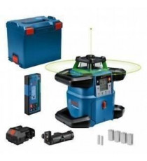 Laser rotatif Bosch Professional GRL 650 CHVG avec piles, cellule de réception, support de fixation, en L-Boxx - 0601061V01