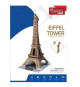Puzzle 3D - Tout Eiffel - Jeu de construction - EXPLORA - 39 pieces - Des 5 ans