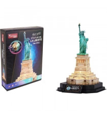Puzzle 3D lumineux - Statue De La Liberté - Jeu de construction - EXPLORA - 79 pieces - Des 8 ans