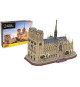 Puzzle 3D - Notre Dame De Paris - Jeu de construction - EXPLORA - 128 pieces - Des 8 ans