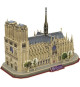 Puzzle 3D - Notre Dame De Paris - Jeu de construction - EXPLORA - 128 pieces - Des 8 ans
