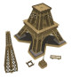 Puzzle 3D - Tour Eiffel - Jeu de construction - EXPLORA - 80 pieces - Des 8 ans