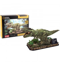 Puzzle 3D - T-Rex - Jeu de construction - EXPLORA - Dinosaure - 52 pieces - Des 8 ans