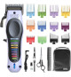 Tondeuse a cheveux - WAHL - ColorPro Cordless Lithium - 240 V - 120 min - Blanc / Noir