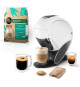 KRUPS Machine a café NESCAFÉ Dolce Gusto, Dosettes compostables, Néo Blanc KP850110