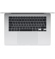 Apple - 15,3 MacBook Air M4 (2025) - RAM 16Go - Stockage 256Go - CPU 10 coeurs - GPU 10 coeurs - Argent