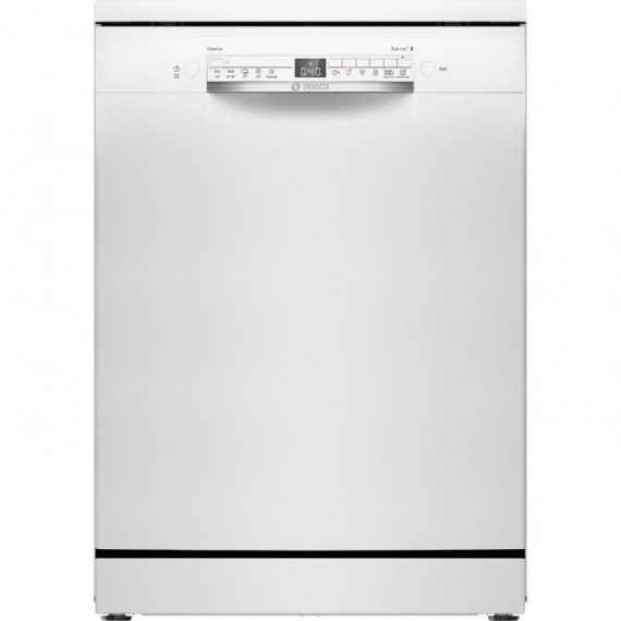 Lave-vaisselle intégrable BOSCH SMS2HTW02E SER2 - 14 couverts - Induction - L60cm - 43 dB - Blanc