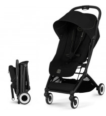 CYBEX - Poussette ultra compacte et confortable - ORFEO - 4 roues - Magic Black