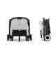 CYBEX - Poussette ultra compacte et confortable - ORFEO - 4 roues - Fog Grey