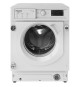 Lave-linge hublot encastrable HOTPOINT BIWMHG81485EU - 8 kg - Induction - L60cm - 1400 trs/min - Classe B
