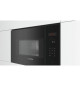 Micro-ondes simple encastrable -BOSCH SER4 - BFL523MB1F - Noir - 7 programmes auto - 38,2 x 59,4 x 31,7 cm