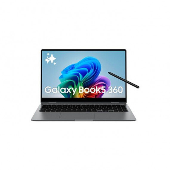 PC portable - SAMSUNG - Galaxy Book5 360 - 15,6 - Intel Core Ultra 5 - 16 Go RAM - 512 Go SSD