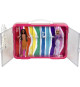 Mallette vitrine Barbie - KLEIN - 5808 - Pour 6 poupées avec fermoir lumineux - Des 3 ans