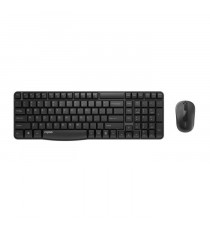 Ensemble clavier souris - RAPOO - X1800S - Sans fil - Numpad - Noir