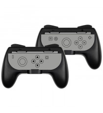 Paire de supports Joy-Con - KONIX - Nintendo Switch 2 - Forme de manette classique - Noir