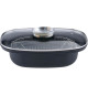 Cocotte arôme avec panier friture - GSW - 414593 - Acier carbone - 4 L / 32 cm - Tous feux dont induction