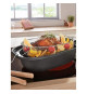Cocotte arôme avec panier friture - GSW - 414593 - Acier carbone - 4 L / 32 cm - Tous feux dont induction