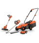 Tondeuse a gazon, coupe bordure et taille haie - DUAL POWER - POWDPGBOX25 - 20V - Largeur de coupe de 330 mm
