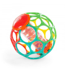 BRIGHT STARS Oball Baton de pluie facile a saisir Jouet pour nourrissons sans BPA, rouge, jaune, vert et bleu, pour les nouve…