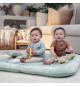 INGENUITY Tapis d'éveil au sol bébé Calm Spring Extra moelleux 6 jouets mutil sensoriels détachable