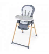 INGENUITY Chaise haute 7 en 1  de la naissance jusqu'a 5 ans Proper Positioner - Chambray- Transat bébé, réhausseur, siege