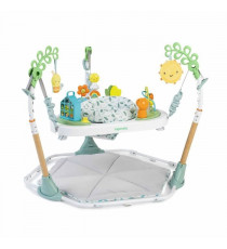 INGENUITY Aide jeux a rebonds bébé 6-en-1 évolutif : se tranforme en Tapis d'éveil, Tipi enfant, table d'activités, jouets am…