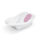 INGENUITY Baignoire bébé évolutive Deluxe rose, de la naissance jusqu'a 3 ans avec hamac bébé inclus