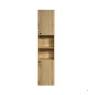 PureBliss armoire haute pour salle de bain chene décor.