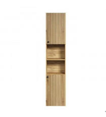 PureBliss armoire haute pour salle de bain chene décor.
