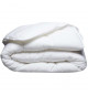 Couette chaude anti-acariens - 400 gr/m² - BLANREVE - 260 x 240 cm - Blanc