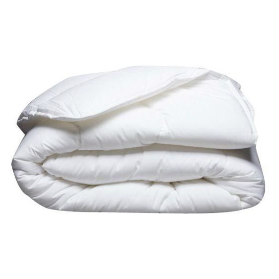 Couette chaude anti-acariens - 400 gr/m² - BLANREVE - 260 x 240 cm - Blanc