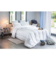 Couette chaude anti-acariens - 400 gr/m² - BLANREVE - 260 x 240 cm - Blanc