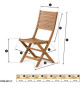 Chaise pliante 2 pcs - Fieldmann - FDZN 4012-T