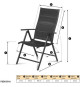 Chaise de jardin 2pcs - Fieldmann - FDZN 5016