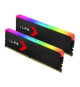 Kit de mémoire - PNY - XLR8 Gaming EPIC-X RGB DDR5 - 32GB (2x16GB) - 6400MHz - CL36 - Pour ordinateur de bureau