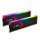Kit de mémoire - PNY - XLR8 Gaming EPIC-X RGB DDR5 - 32GB (2x16GB) - 6400MHz - CL36 - Pour ordinateur de bureau