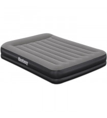 Matelas gonflable - BESTWAY - 671BU - Tritech Queen - 2 places, pompe USB intégrée, 2,03 m x 1,52 m x 36 cm