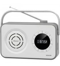 Récepteur radio portable PLL FM avec BT, USB, Micro SD et AUX - Sencor - SRD 3200 W