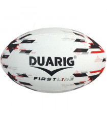 Ballon de rugby - Firstline - DUARIG - Noir et rouge - T5