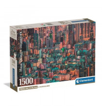 CLEMENTONI - Compact 1500 pieces - Hong-Kong, The Hive