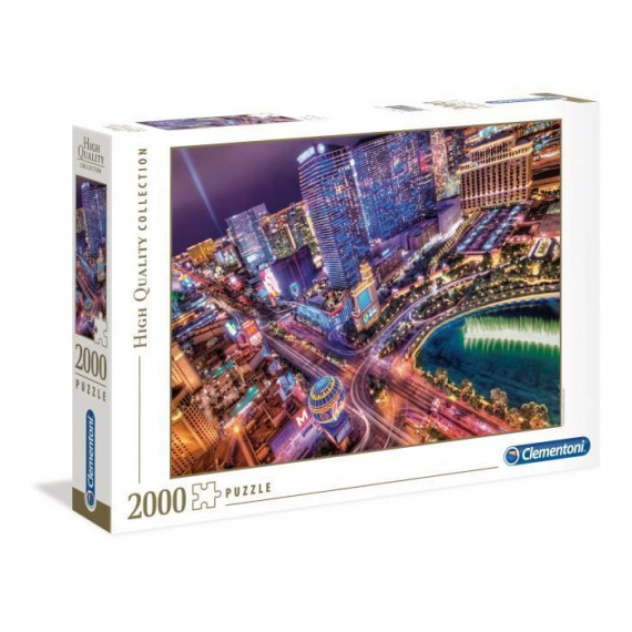 Clementoni - 2000 pieces - Las Vegas