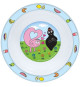 Lot vaisselle - FUN HOUSE - BARBAPAPA  - Verre, assiette Ø22 cm et Ø16 cm, couverts, gourde et boite goûter