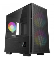 Boitier PC - DEEPCOOL - CH360 Digital - Sans alimentation - Mini tour - Format M-ATX - Noir