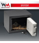 ELEM TECHNIC Coffre-fort de sécurité électronique 2,9 L 17x23x17 cm