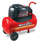 MECAFER Compresseur d'air horizontal 24L 1,5HP Oil