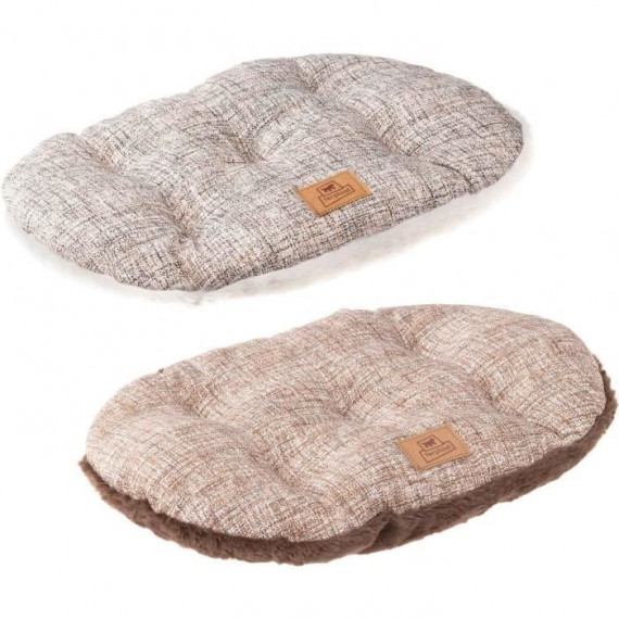 Coussin - FERPLAST - RELAX 45/2 - 43 x 30 cm - Tissu et fourrure