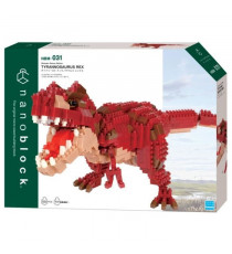 Figurine en briques - BANDAI - NANOBLOCK - Tyrannosaurus Rex Deluxe - 850 pcs
