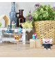 Coffret de 6 figurines en briques - BANDAI - NANOBLOCK - Pack Pokémon type Normal