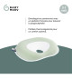 Cale tete bébé - BABYMOOV - Cosyhead - Morphologique pour bébé - Coton bio certifié oeko-Tex - Fresh Sage Green