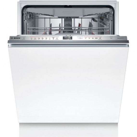 Lave-vaisselle tout intégrable BOSCH SMH6ECX12E SER6 - 14 couverts - 42 dB - porte a glissieres - tiroir a couverts